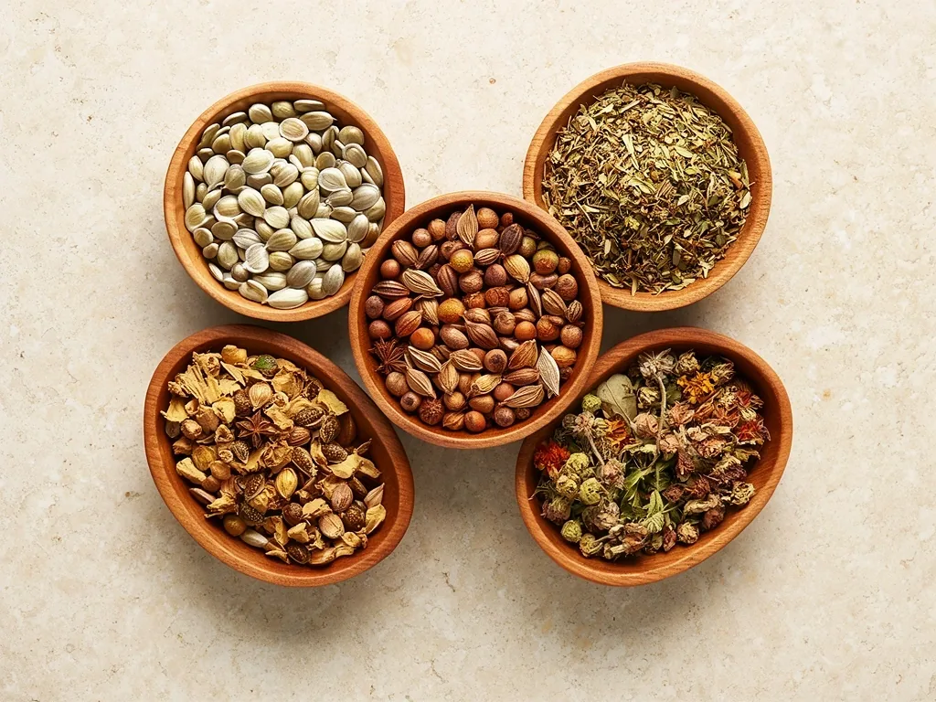 Natural herbarium ingredients