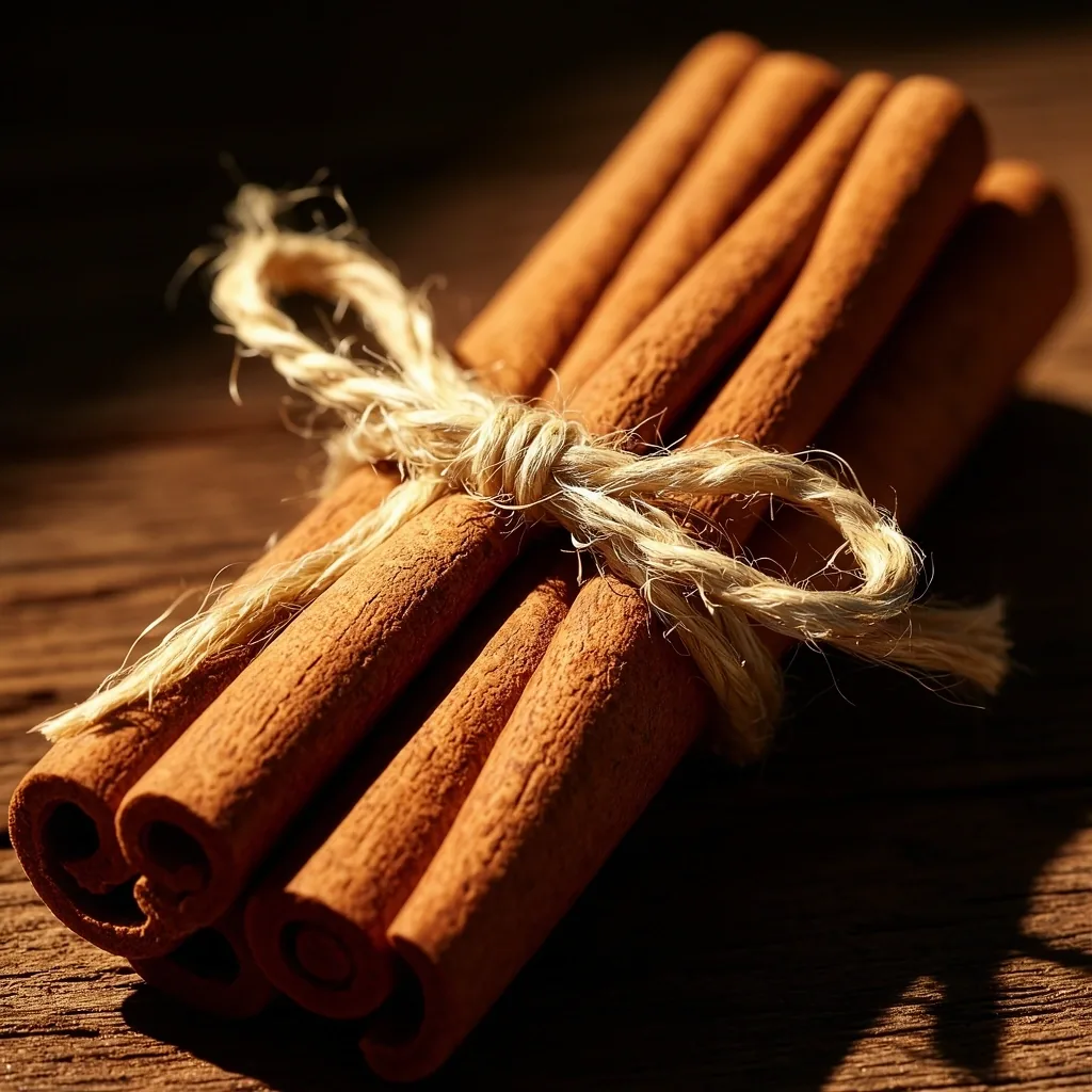 Cinnamon spice detail