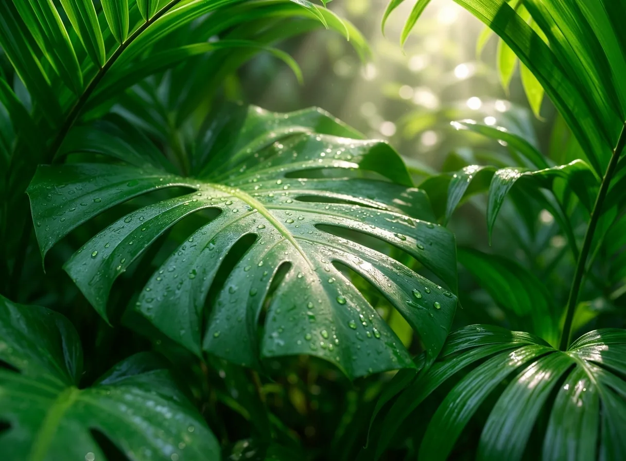 Vibrant natural environment in Indonesia